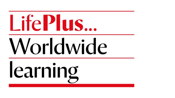 Logo for LifePlus and our commitment to learning.